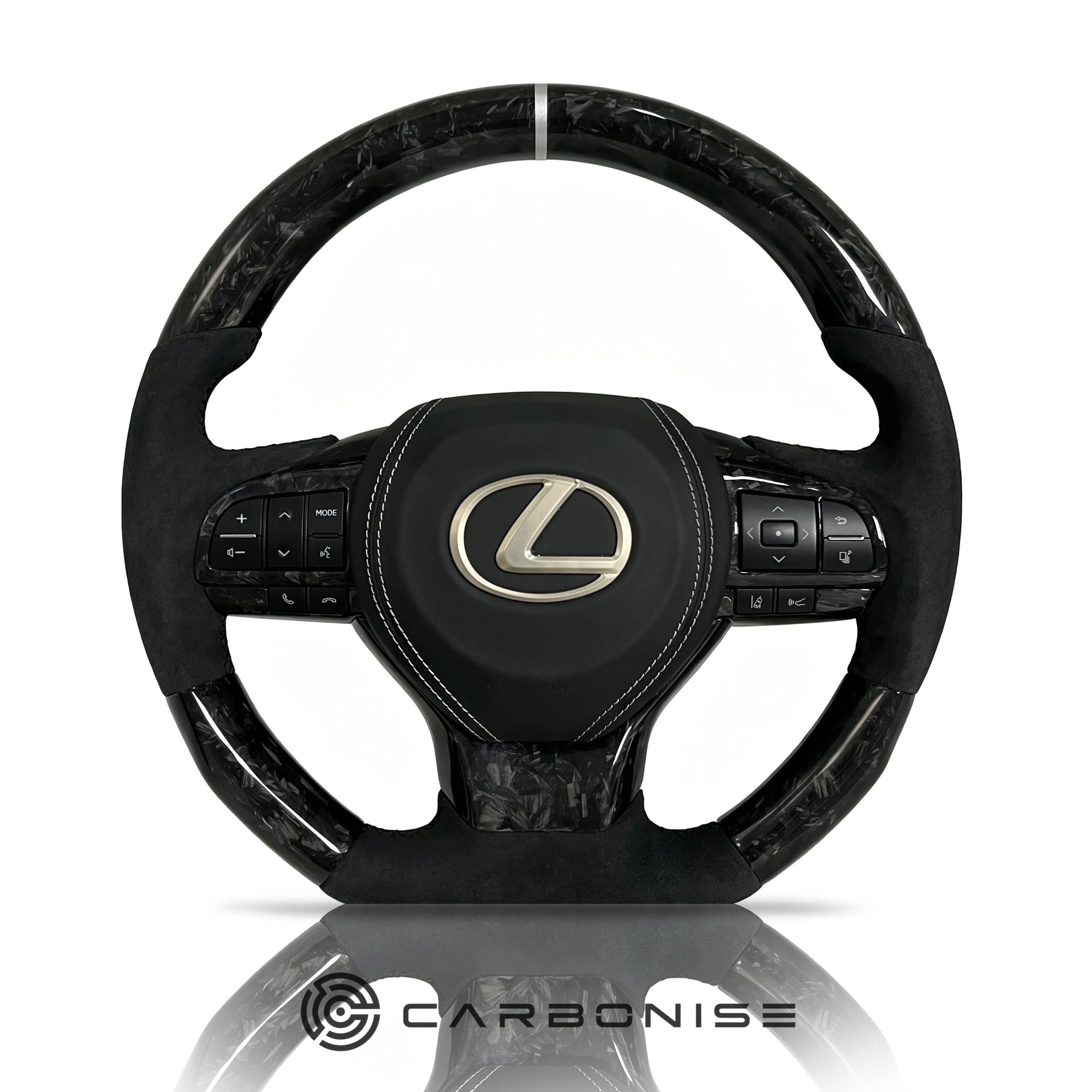Lexus GS/ES/IS Steering Wheel (Carbon Fiber+Alcantara)