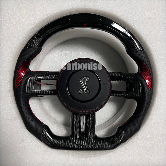 Mustang Carbon Fiber Steering Wheel #21