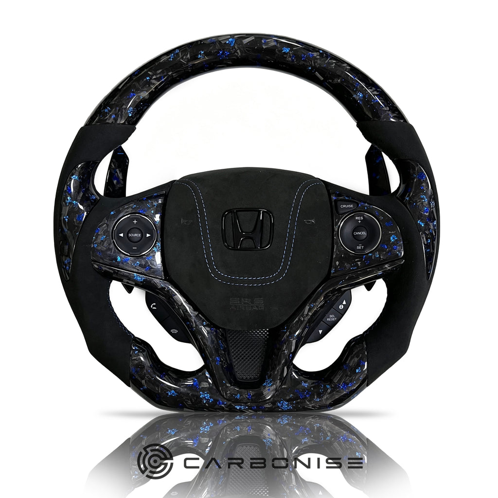 Honda Steering Wheel (Forged Carbon Fiber+Alcantara) @17