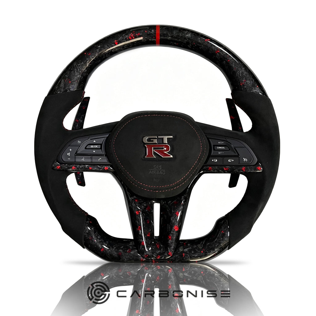 Nissan GTR Steering Wheel (Forged Carbon Fiber+Alcantara) @6