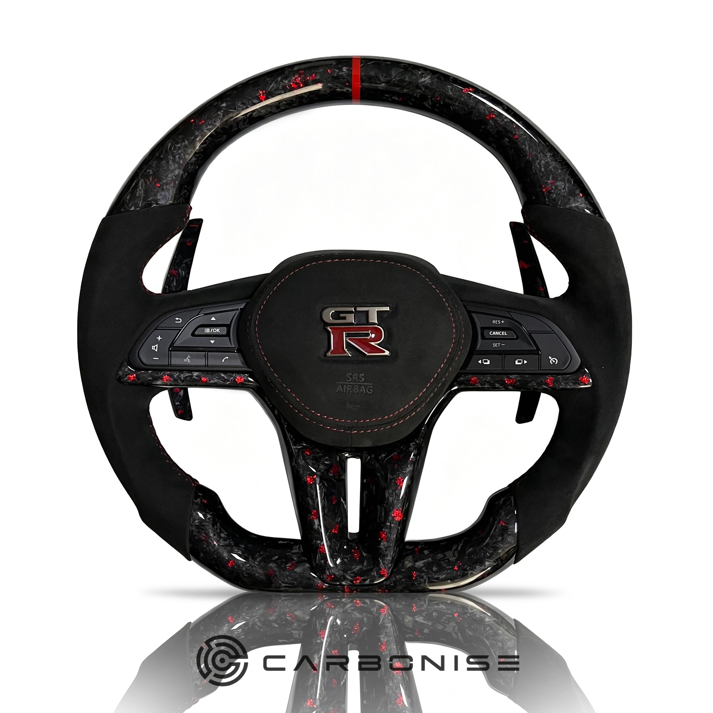 Nissan GTR Steering Wheel (Forged Carbon Fiber+Alcantara) @6