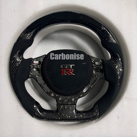 Nissan GTR Carbon Fiber Steering Wheel @4