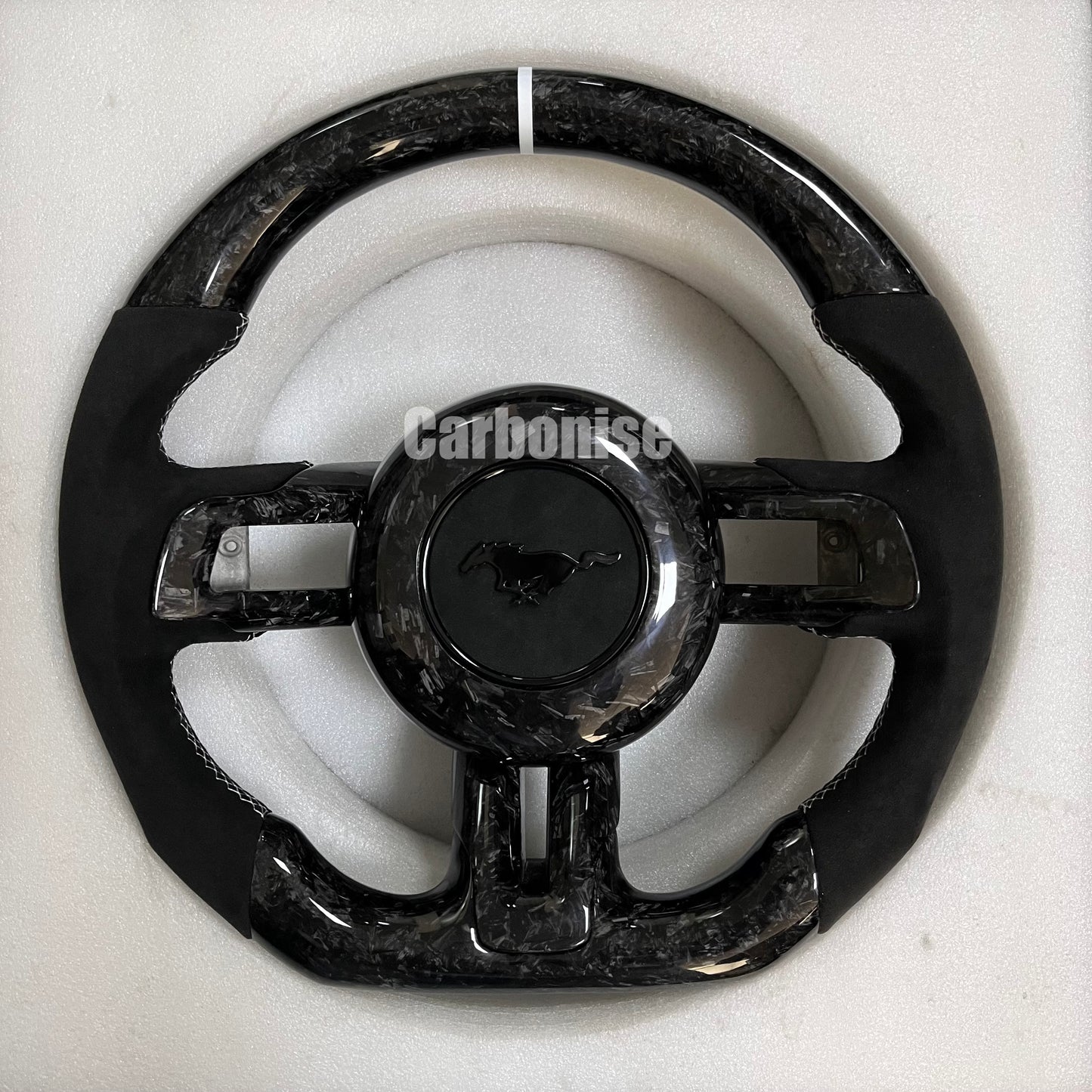 Mustang Forged Carbon Fiber Steering Wheel #19