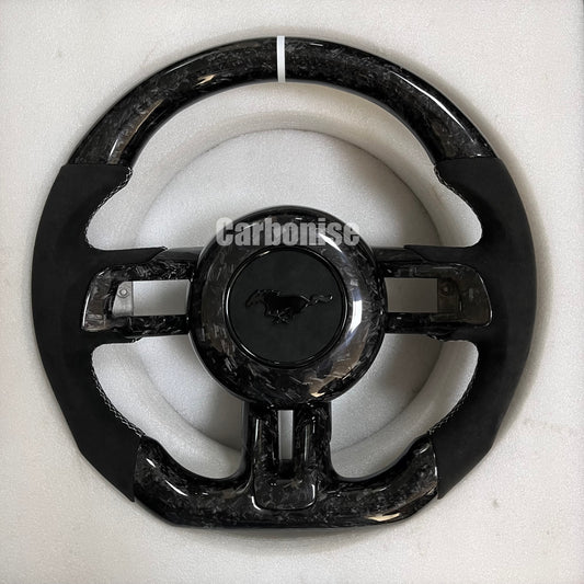 Mustang Forged Carbon Fiber Steering Wheel #19
