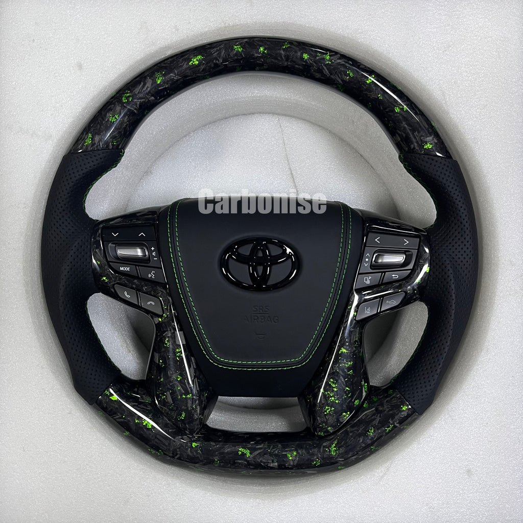Toyota Alphard/Vellfire/Land Cruiser Prado (Forged Carbon Fiber+Perforated Leather) @5