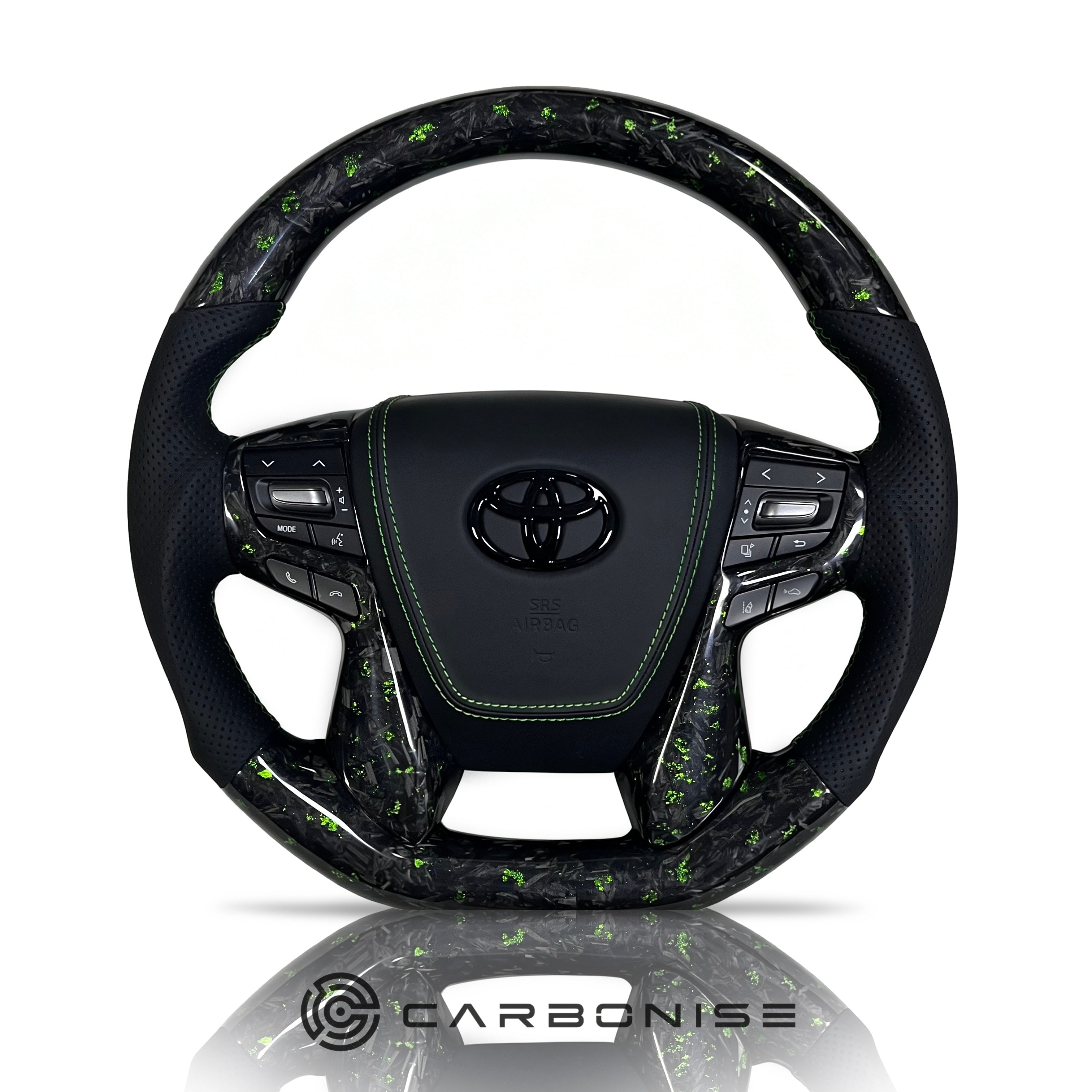 Toyota Alphard/Vellfire/Land Cruiser Prado (Forged Carbon Fiber+Perforated Leather) @5