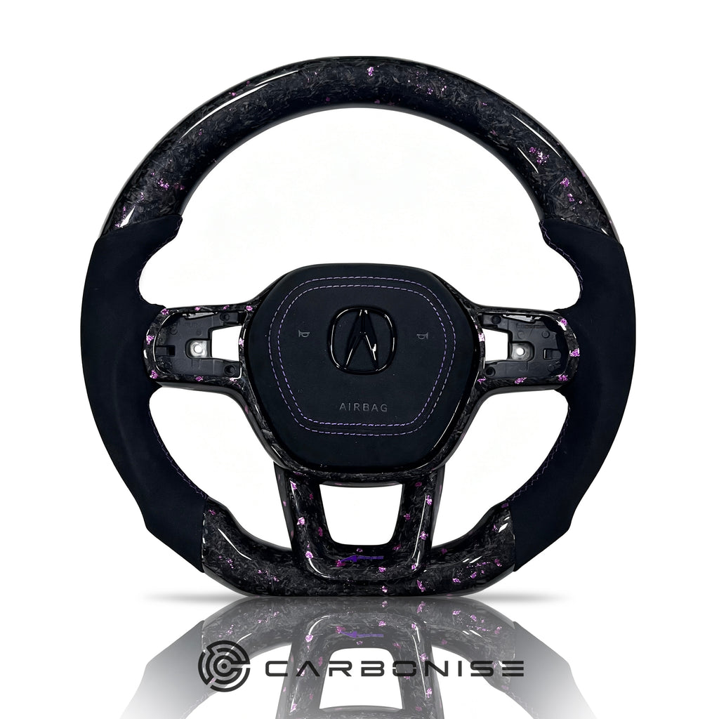 Honda Steering Wheel (Forged Carbon Fiber+ Alcantara) @10