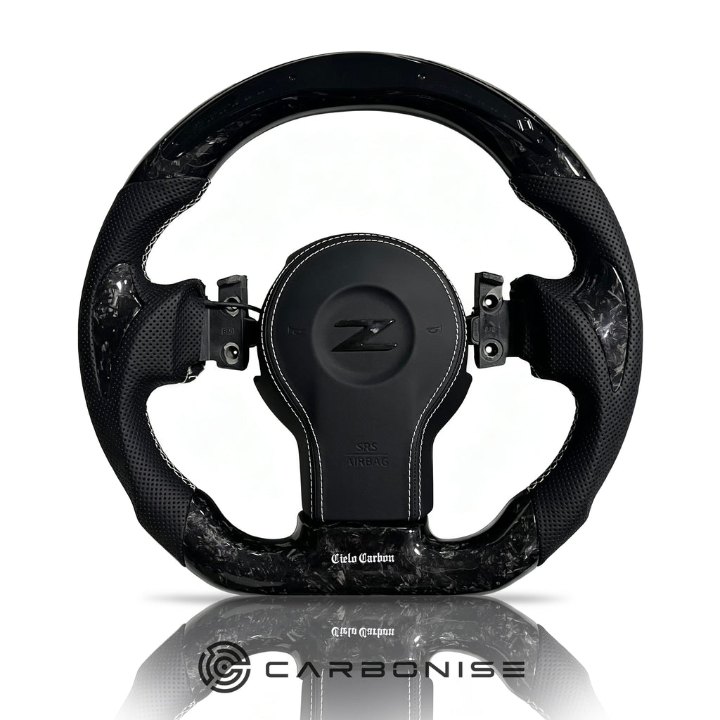 Nissan Fairlady 350Z Forged Carbon Fiber Steering Wheel