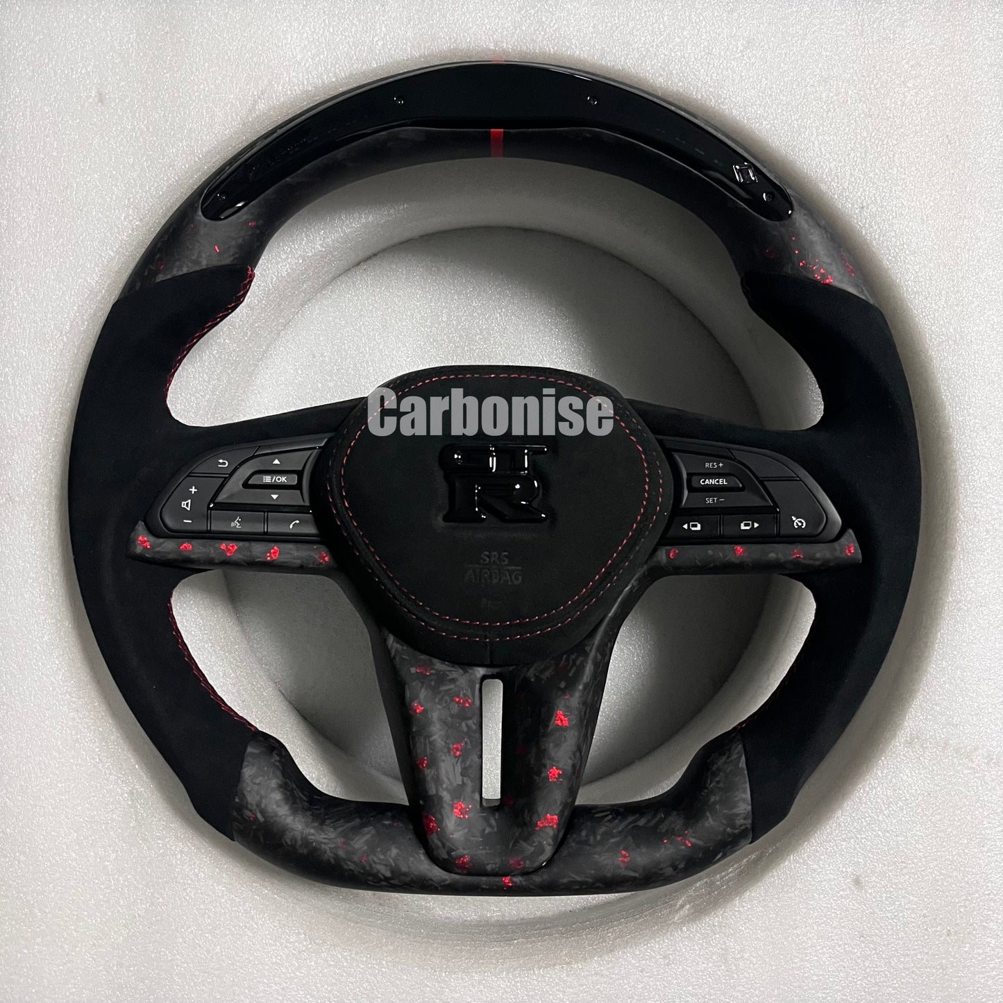 Nissan GTR Forged Carbon Fiber Steering Wheel @3