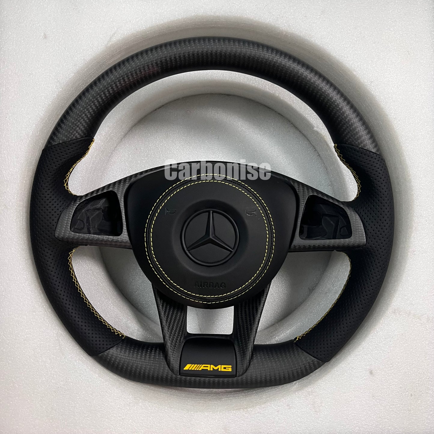 Mercedes-Benz Matte Steering Wheel &6