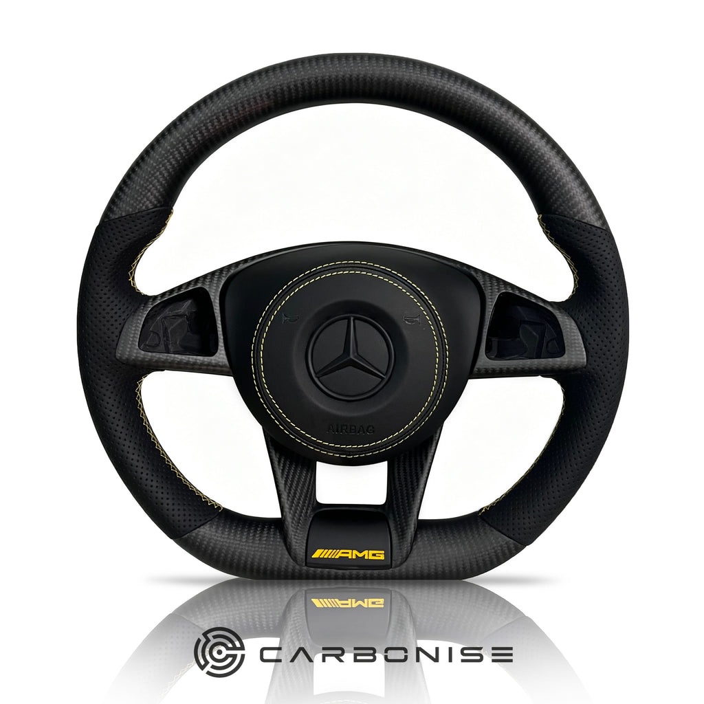 Mercedes-Benz (Matte Carbon Fiber+Perforated Leather) &6