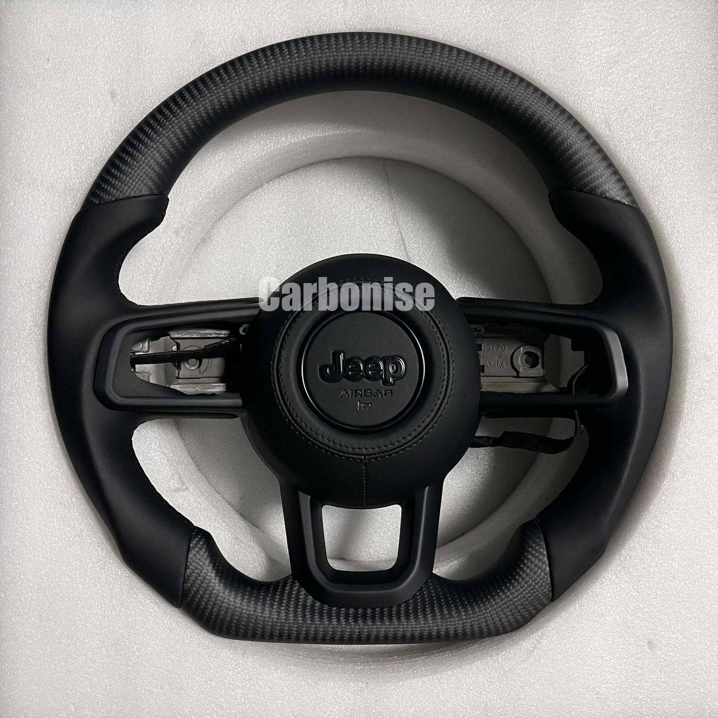 Jeep Carbon Fiber Steering Wheel @4