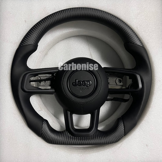 Jeep Carbon Fiber Steering Wheel @4