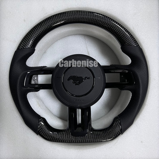 Mustang Carbon Fiber Steering Wheel #17