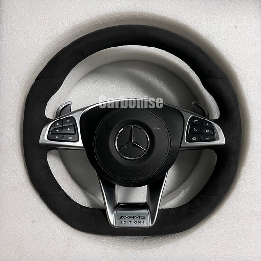 Mercedes-Benz Alcantara Steering Wheel &3
