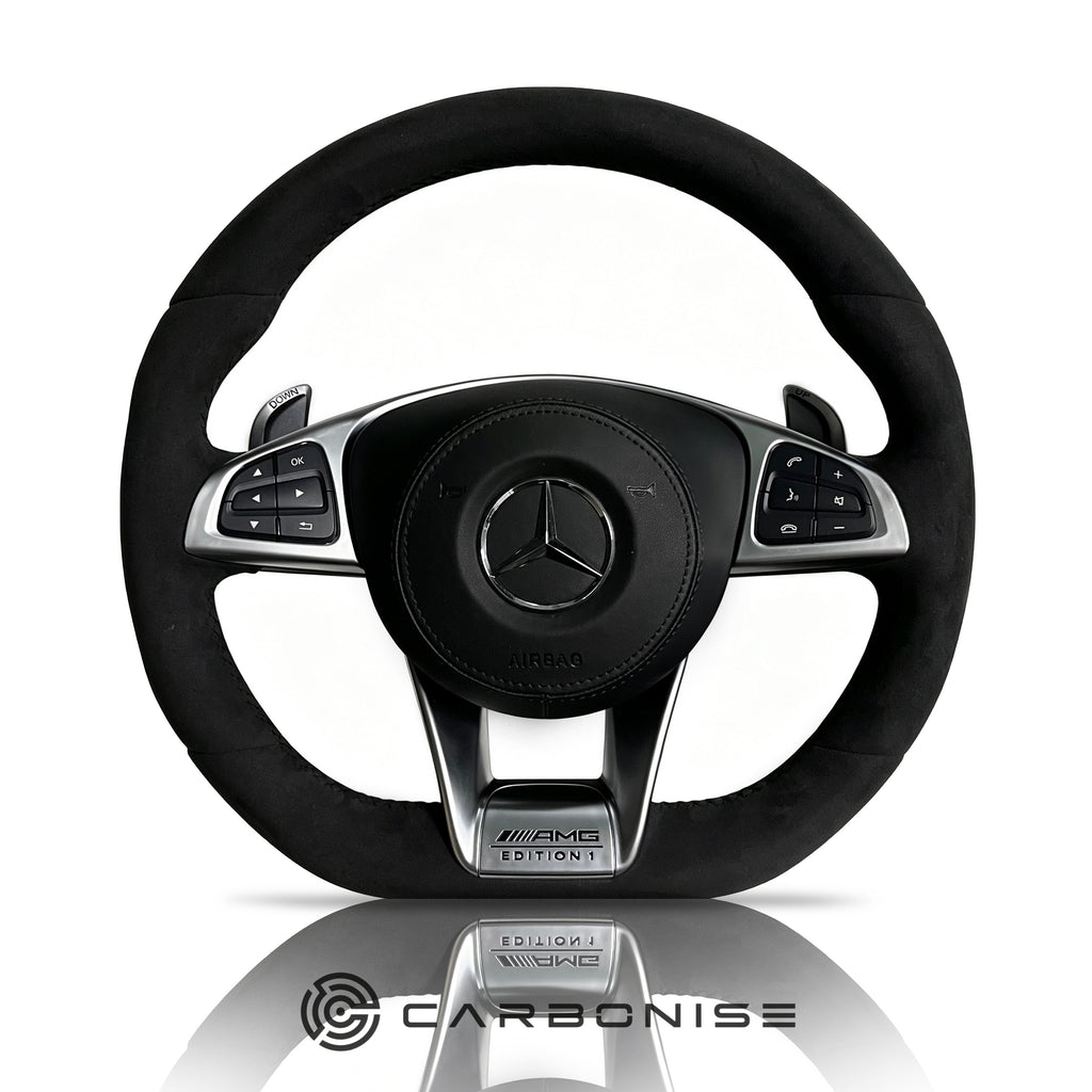 Mercedes-Benz Steering Wheel (Full Alcantara) &3