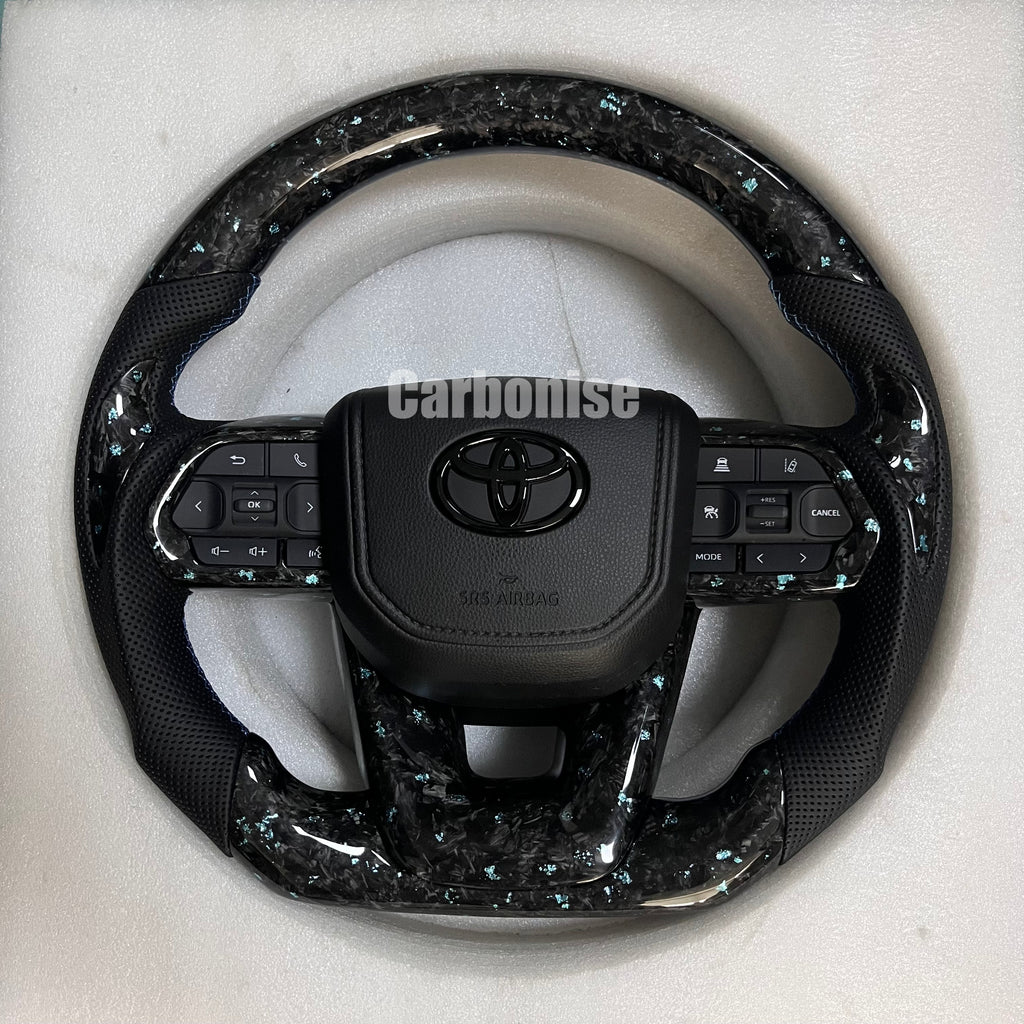 Toyota LC300/Tundra (Forged Carbon Fiber+Perforated Leather) @2