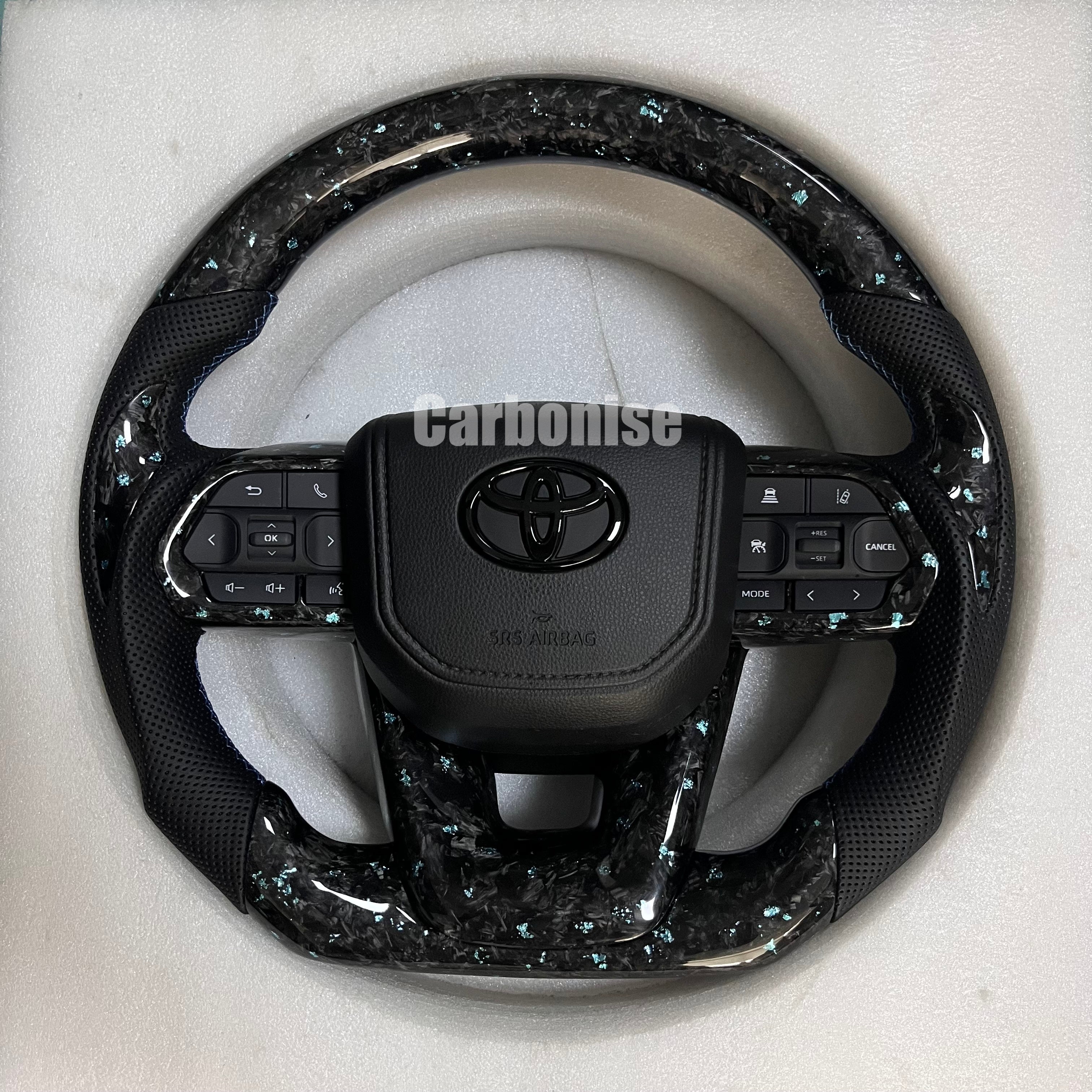 Toyota LC300/Tundra (Forged Carbon Fiber+Perforated Leather) @2