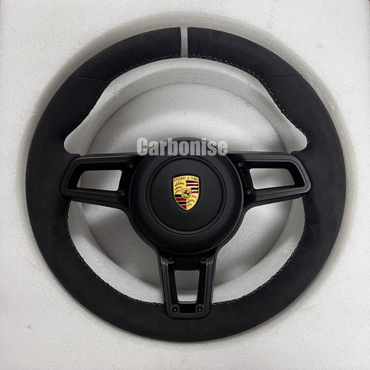 Porsche Alcantara Steering Wheel @7