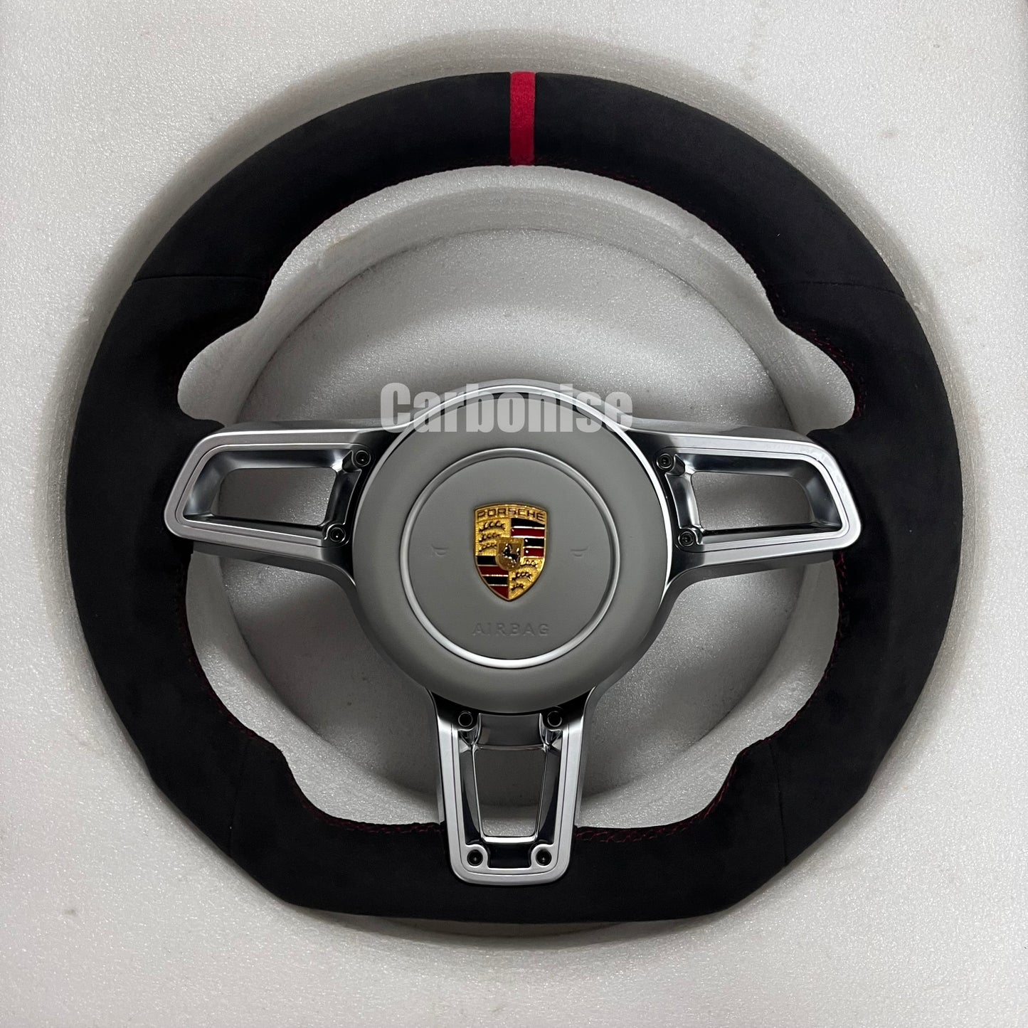 Porsche Alcantara Steering Wheel @6