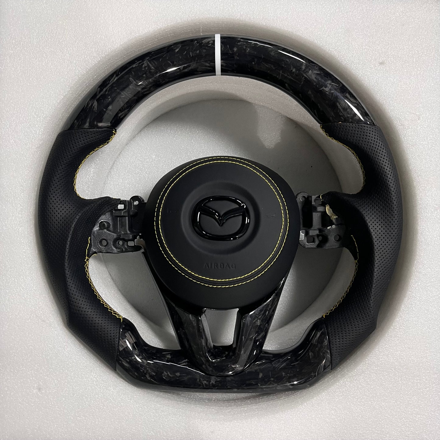 Mazda Forged Carbon Fiber Steering Wheel @1
