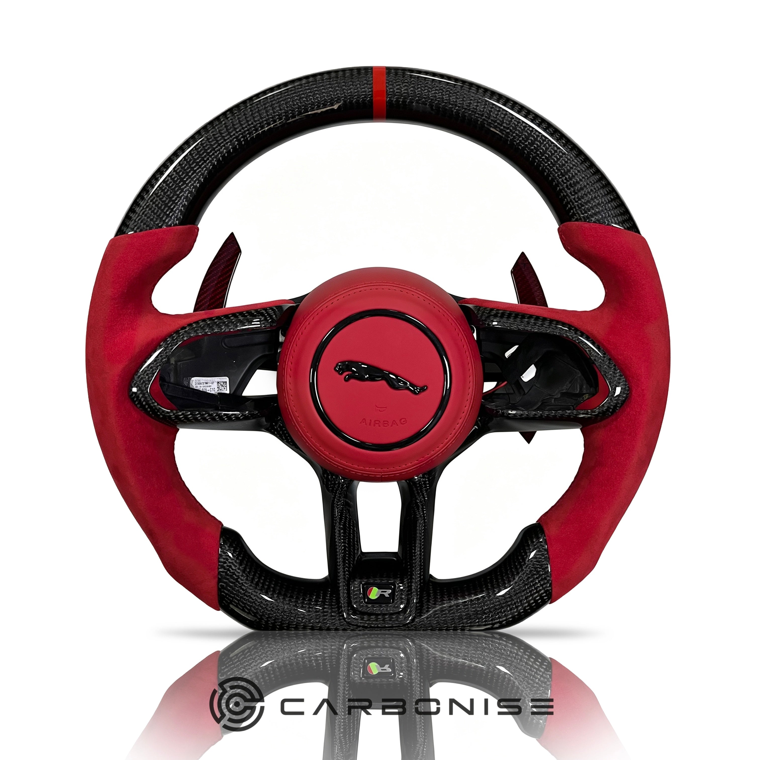 Jaguar Steering Wheel (Carbon Fiber+Alcantara) @3