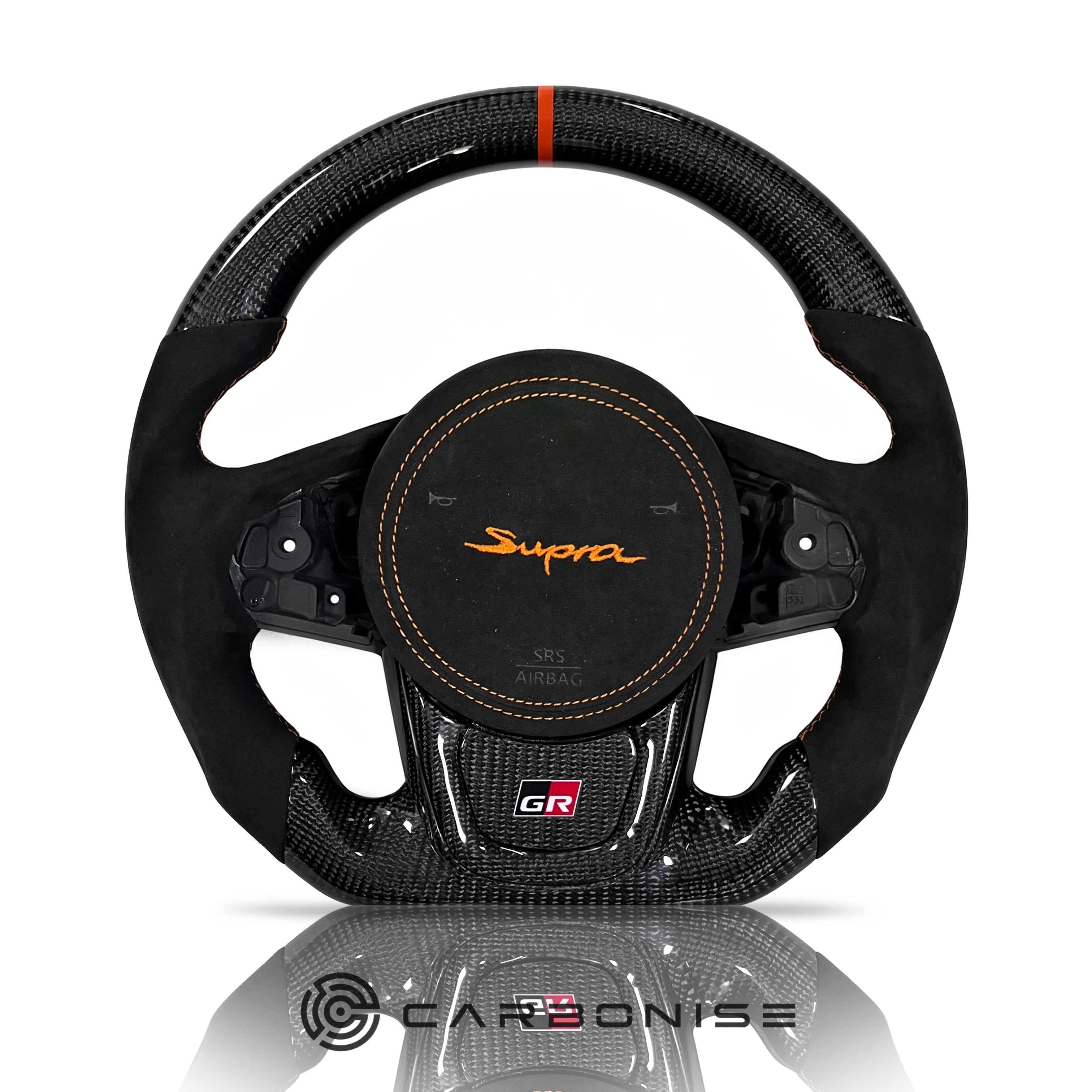 Supra Steering Wheel (Carbon Fiber+Alcantara) #17