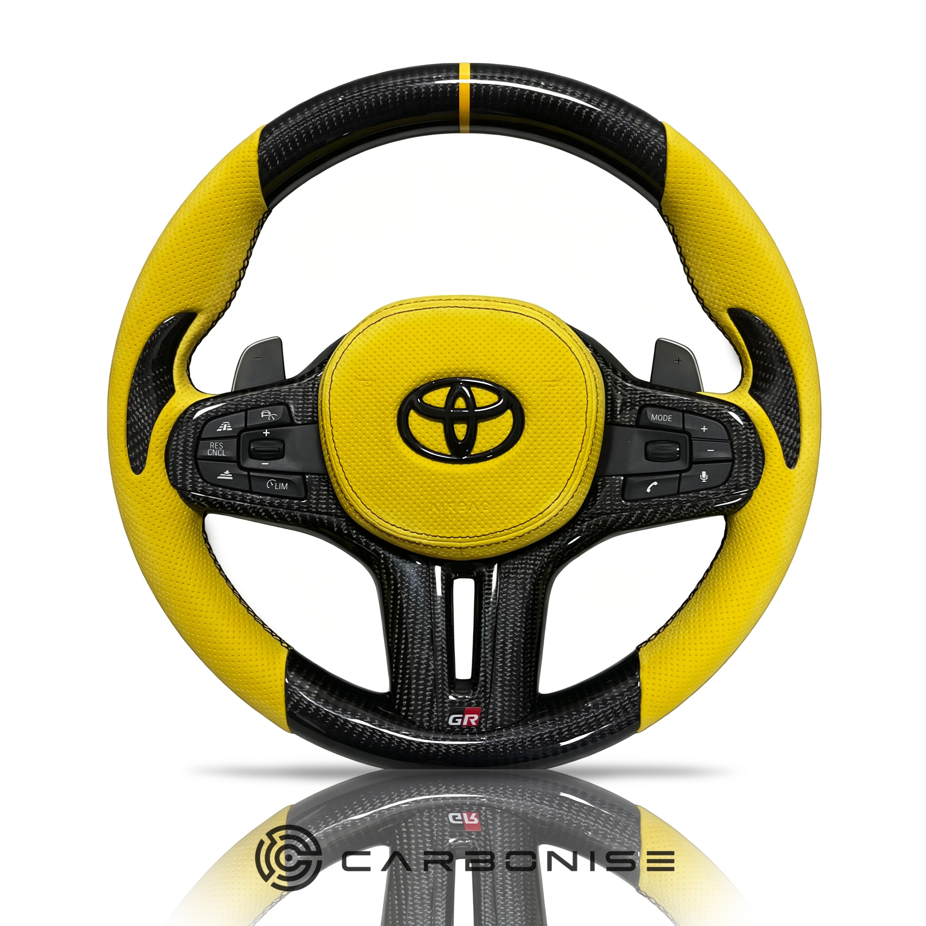 Supra Steering Wheel (Carbon Fiber+Perforated Leather)#11