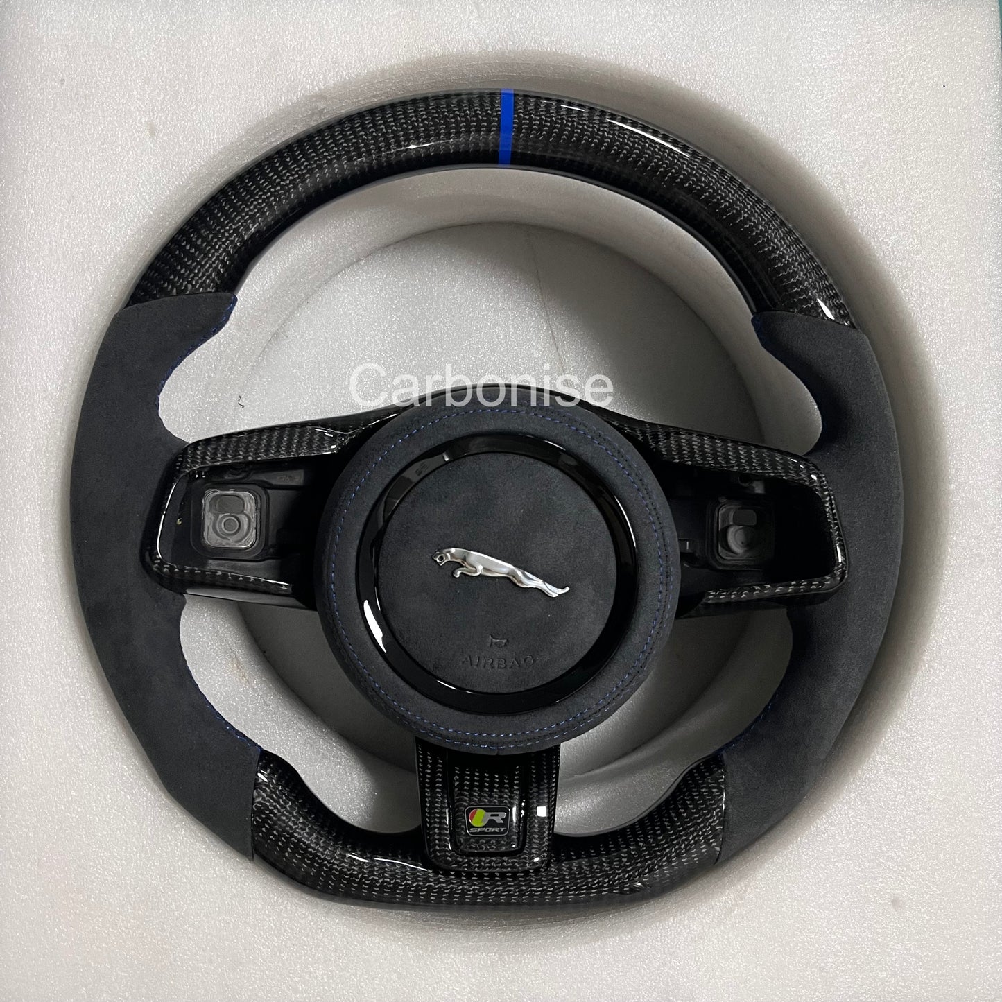 Jaguar Carbon Fiber Steering Wheel @6