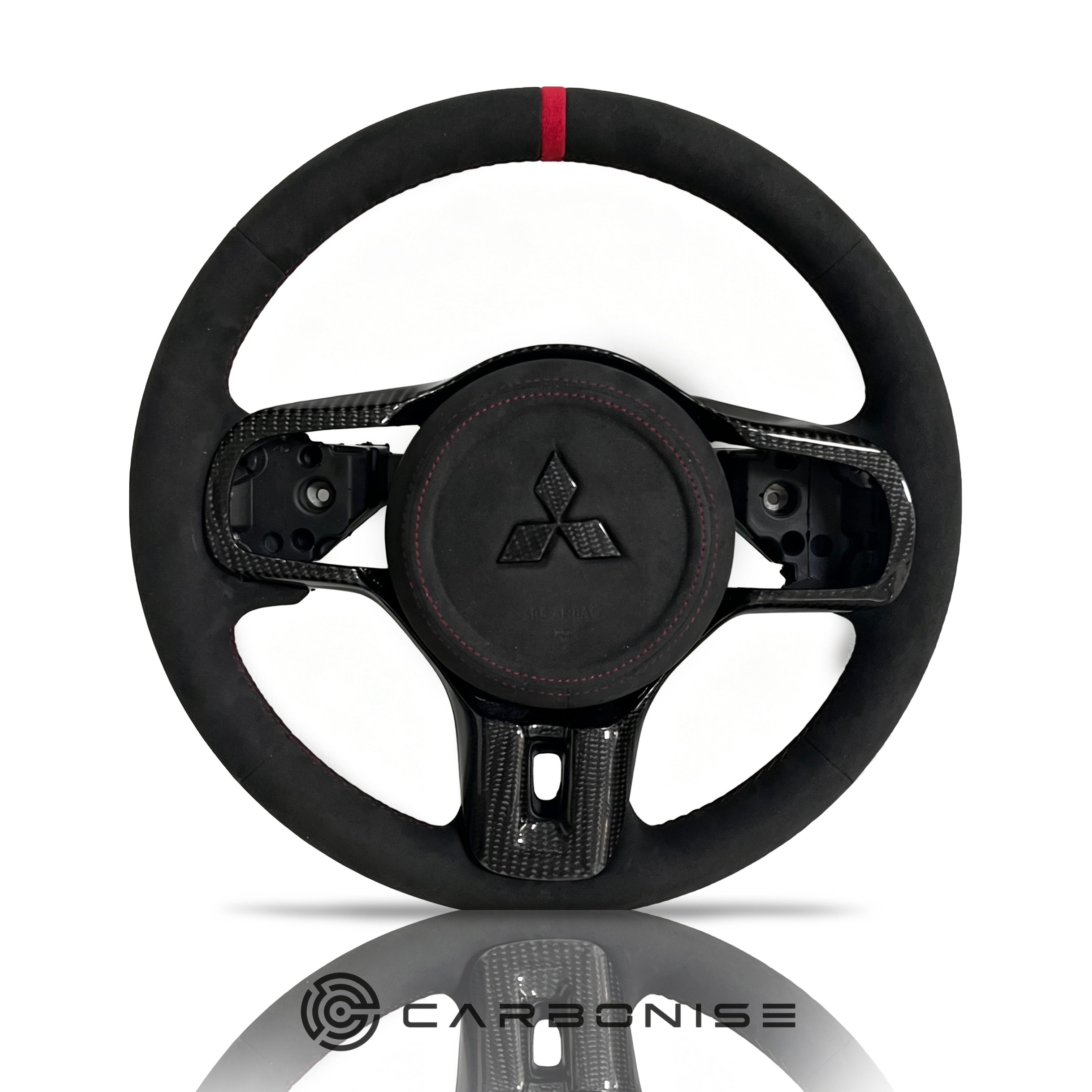 Mitsubishi Lancer EVOLUTION 10 Steering Wheel (Alcantara)