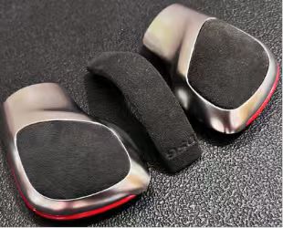 Brushed aluminium Shift Knob with satin silver finish and OEM-style design.