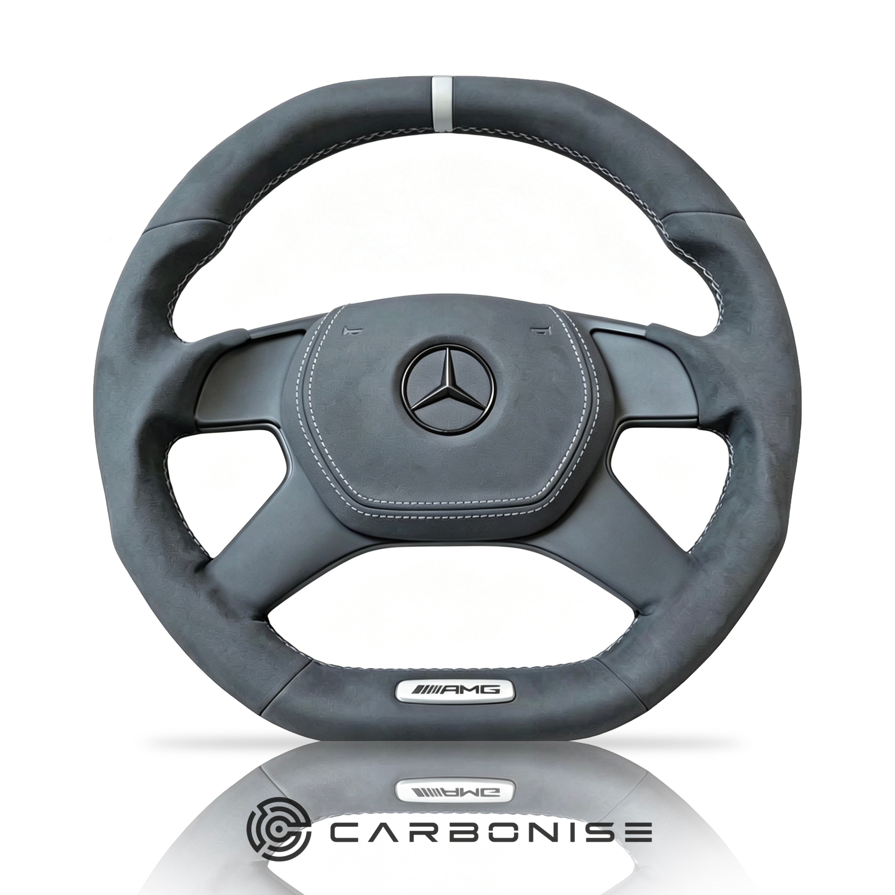 Mercedes-Benz Steering Wheel (Full Alcantara) &9