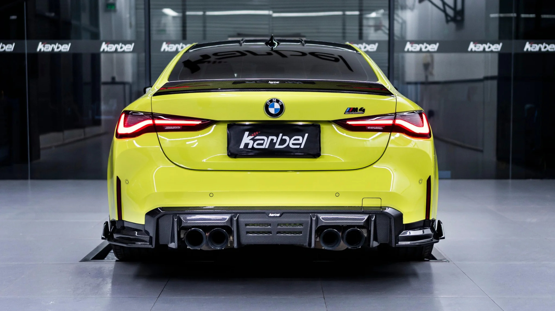 Karbel-Dry Carbon Fiber Rear Diffuser & Canards for BMW M4 G82 / G83 2021-Onwards