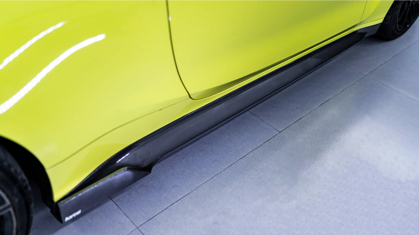 Karbel-Dry Carbon Fiber V1 Side Skirts for BMW M4 G82 / G83 2021-Onwards