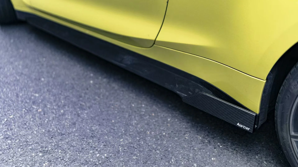Karbel-Dry Carbon Fiber V1 Side Skirts for BMW M4 G82 / G83 2021-Onwards