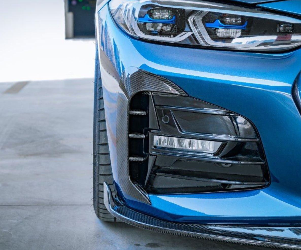 Karbel-Dry Carbon Fiber Upper Valences for BMW 4 Series 430i M440i G22 G23