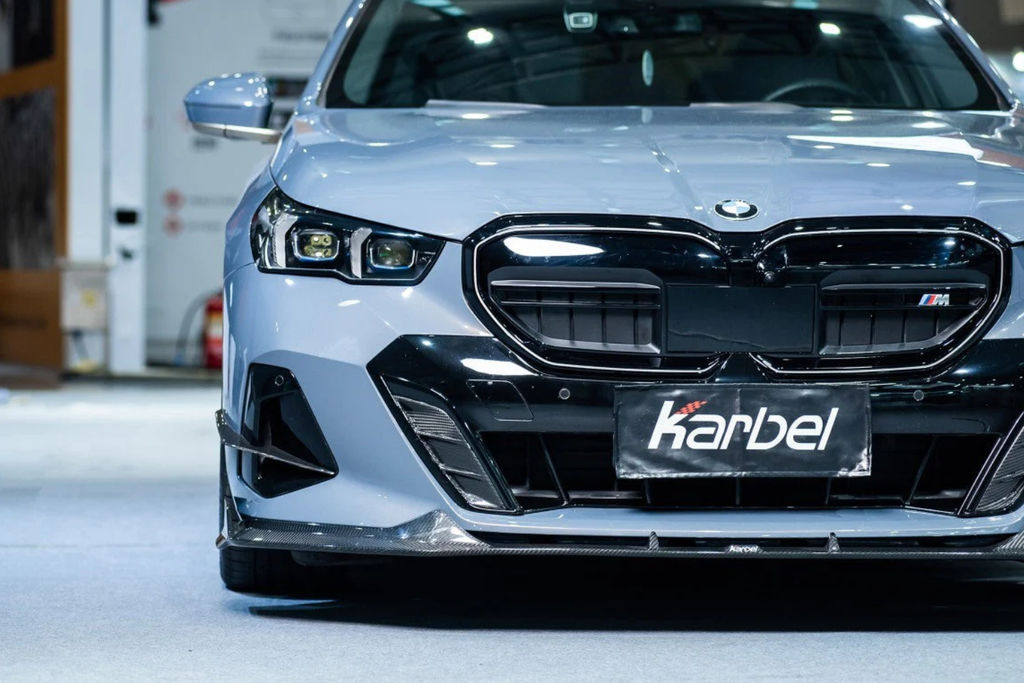 Karbel-Dry Carbon Fiber Front Bumper Grill Trim for BMW i5 xDrive40/M60 & 540i/550e xDrive G60 G61