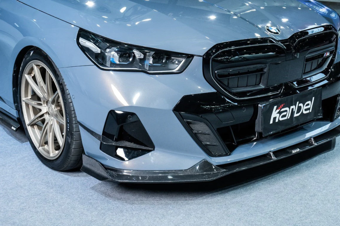 Karbel-Dry Carbon Fiber Front Bumper Grill Trim for BMW i5 xDrive40/M60 & 540i/550e xDrive G60 G61