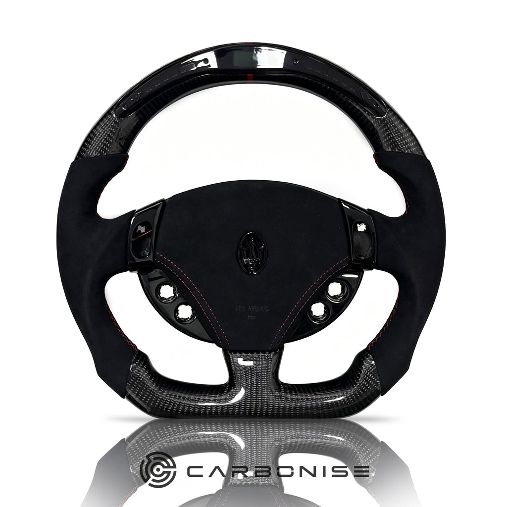 Maserati Steering Wheel (Carbon Fiber+Alcantara) #02
