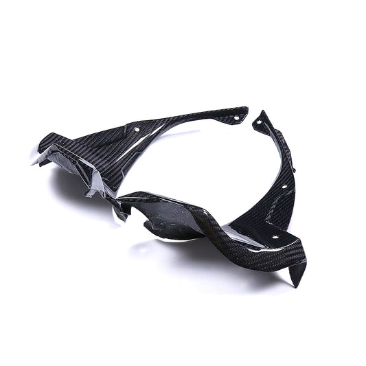 Kawasaki ZX6R 2024+ (Inner Dash Intake Trims) Dry Carbon