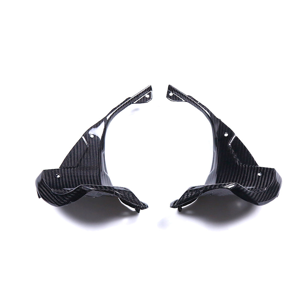 Kawasaki ZX6R 2024+ (Inner Dash Intake Trims) Dry Carbon