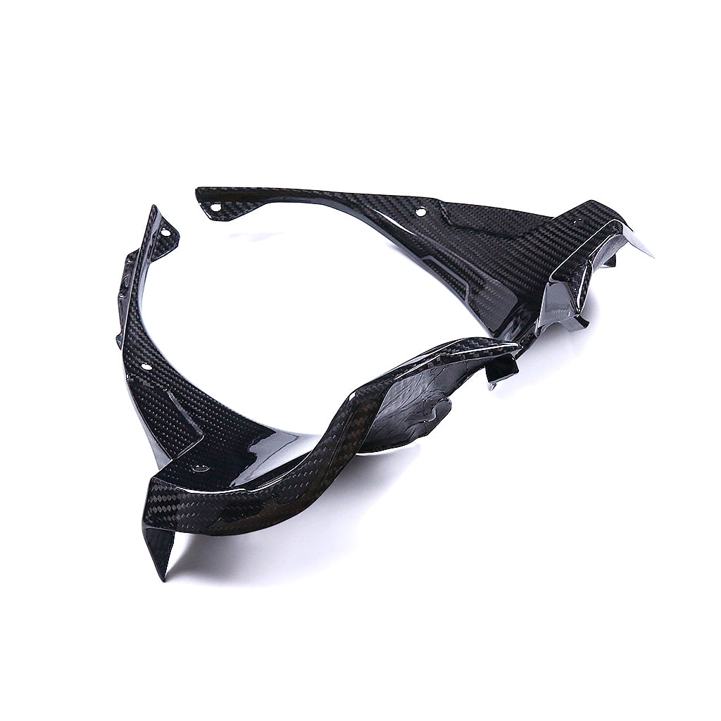 Kawasaki ZX6R 2024+ (Inner Dash Intake Trims) Dry Carbon