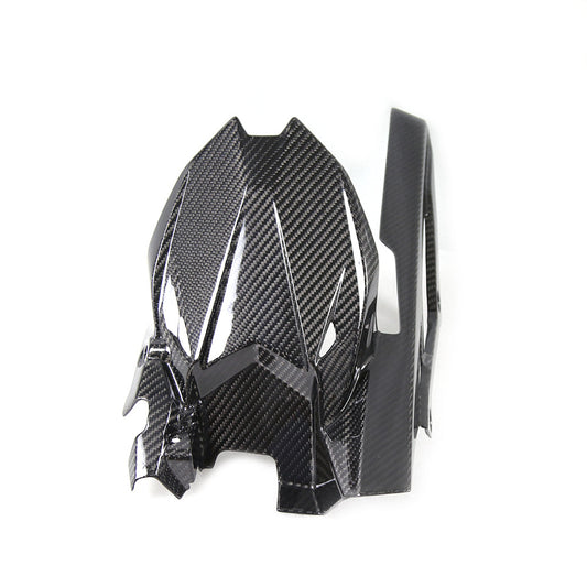 Kawasaki ZX4R (Mudguard & Chain Guard) Dry Carbon
