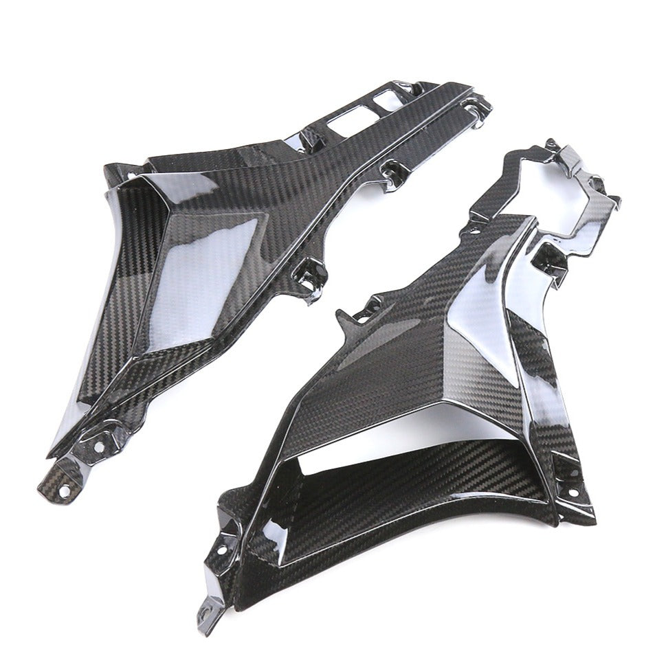 Kawasaki ZX4R (Front Side Air Duct Intake Inner Panel) Dry Carbon