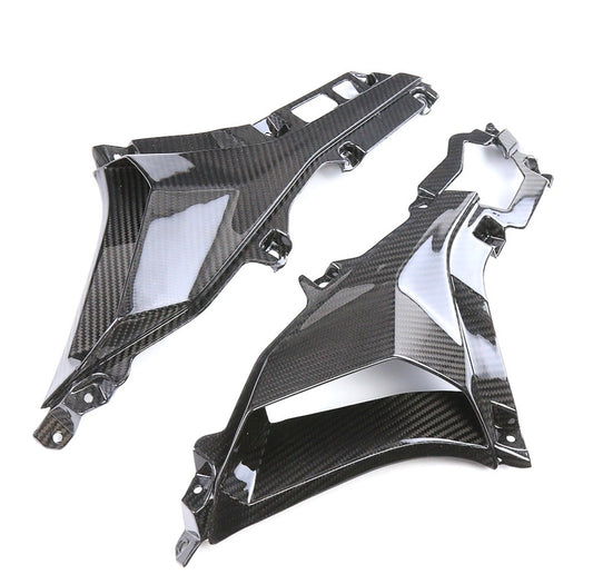 Kawasaki ZX4R (Front Side Air Duct Intake Inner Panel) Dry Carbon
