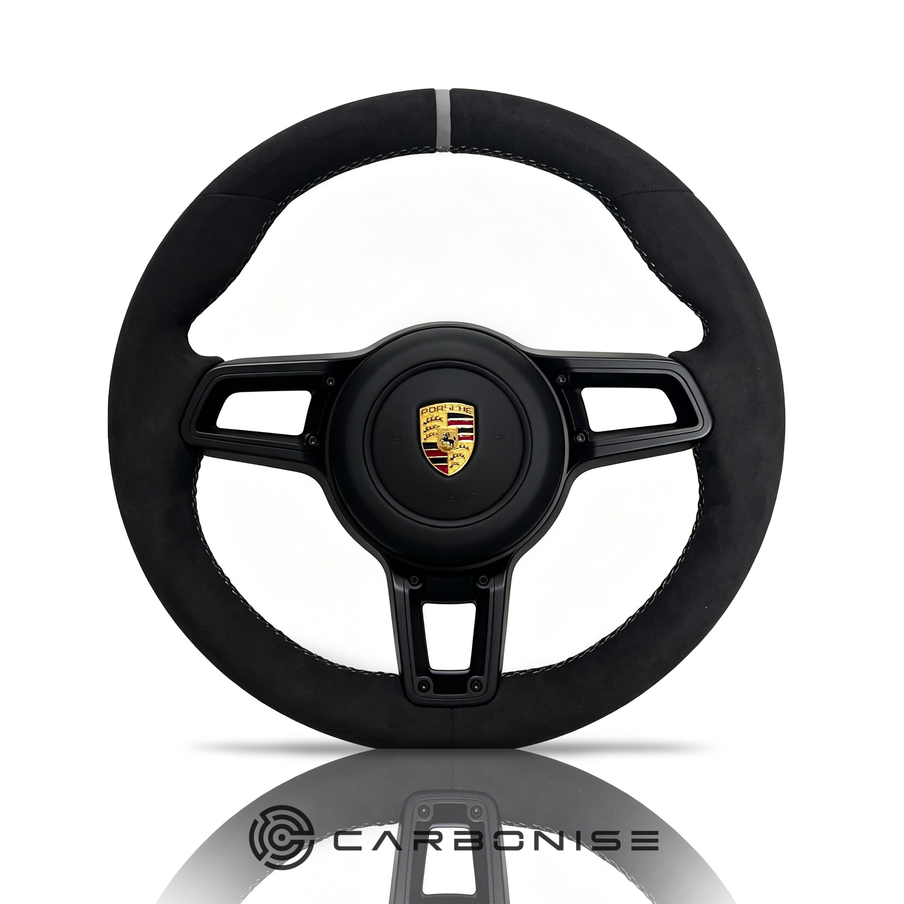 Porsche Steering Wheel (Alcantara) @7