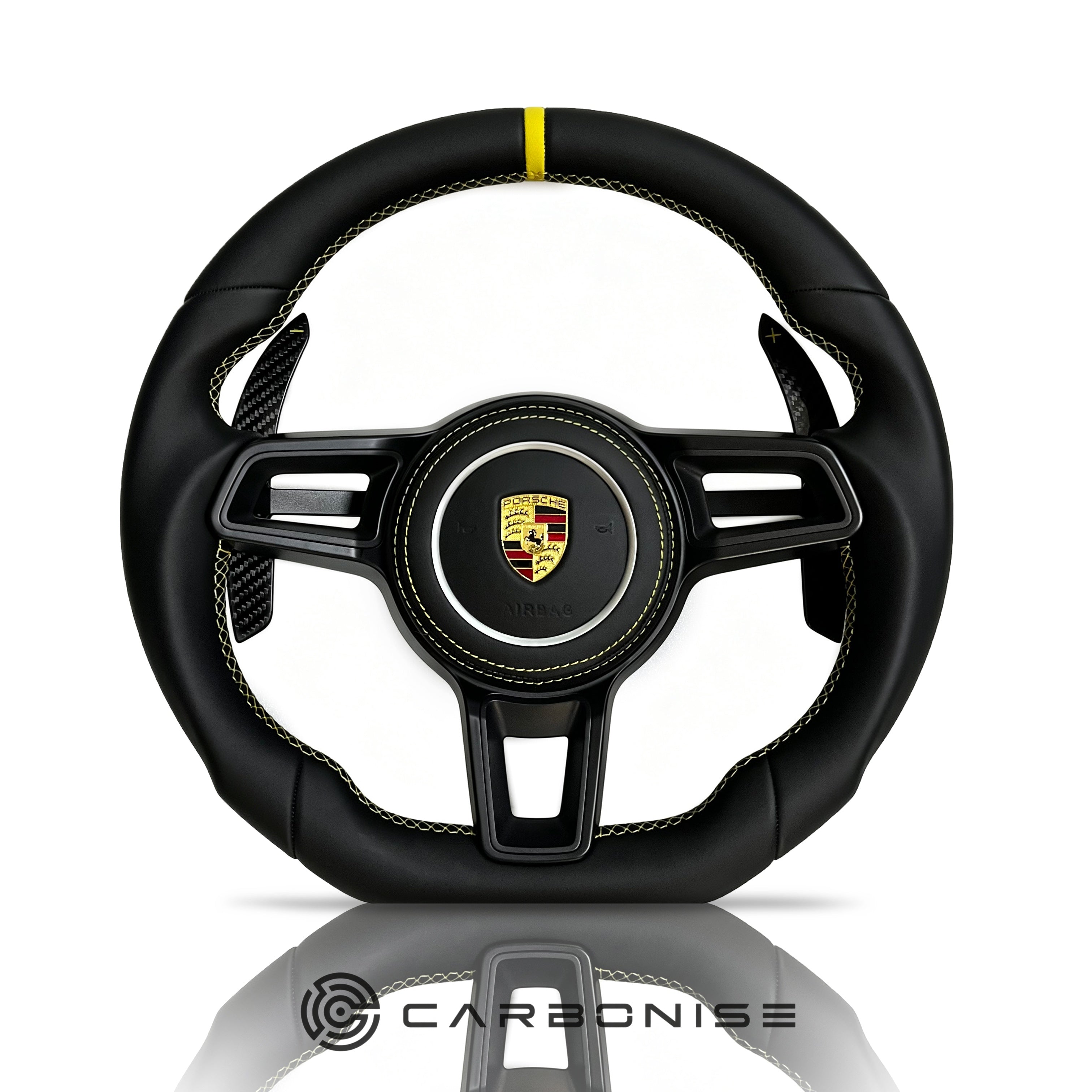 Porsche Steering Wheel (Smooth Leather) @14