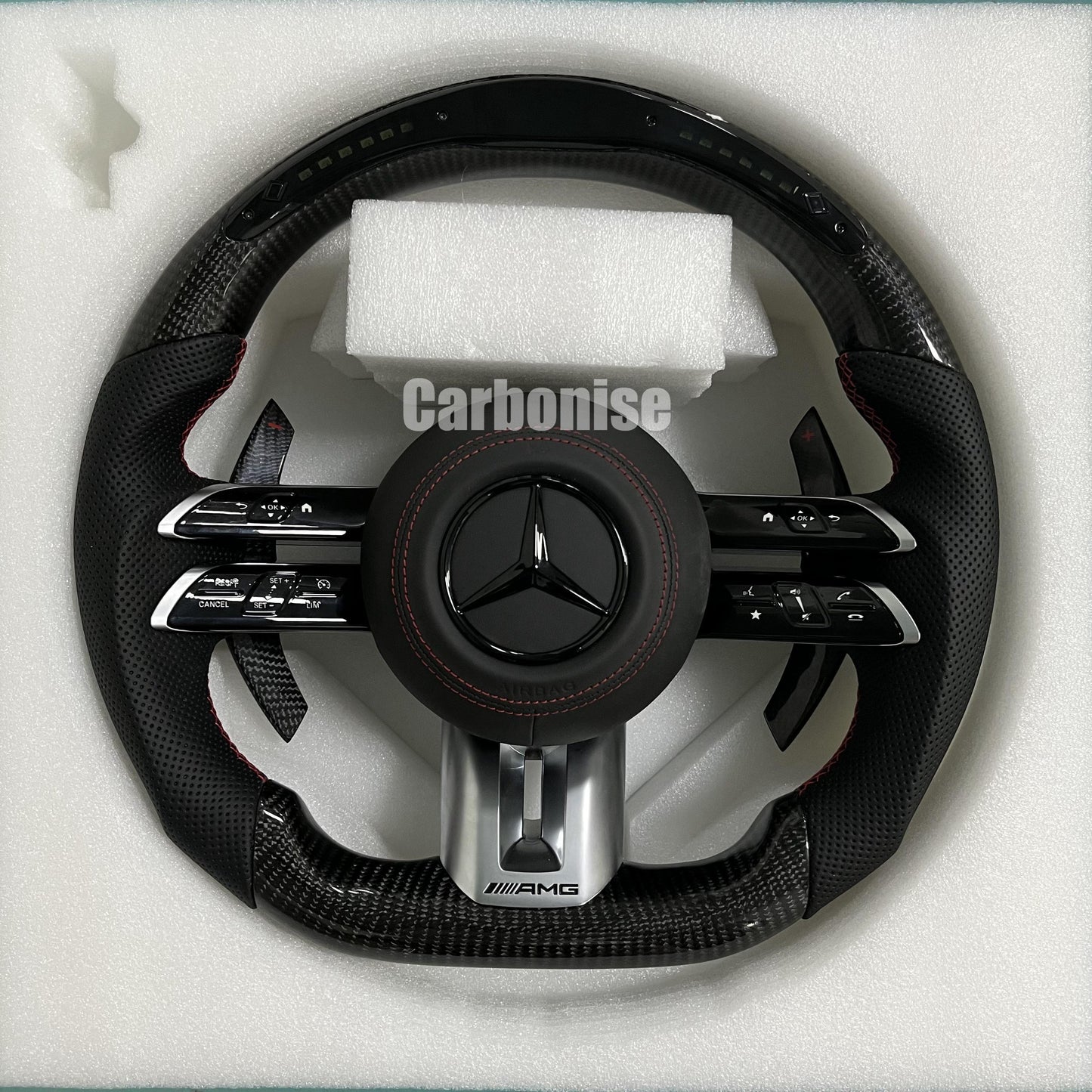 Mercedes-Benz Carbon Fiber Steering Wheel #Q1