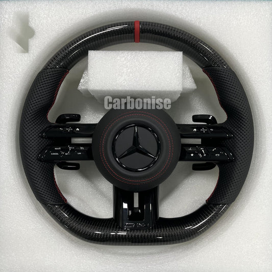 Mercedes-Benz Carbon Fiber Steering Wheel #Q34