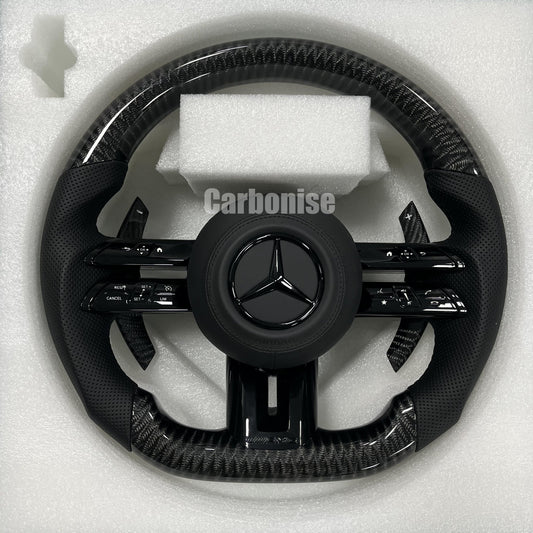 Mercedes-Benz Carbon Fiber Steering Wheel #Q44